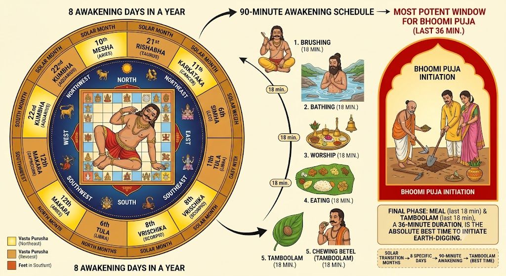 Vastu Purusha 8 awakening days